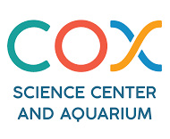 Cox science center and aquairium logo